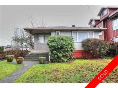 Grandview Commercial Drive House For Sale: 2 Bedroom 855 sq.ft.