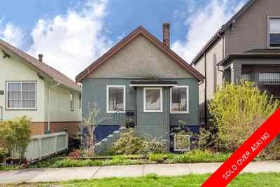 COMMERCIAL DRIVE House for sale:  2 bedroom 1,243 sq.ft. (Listed 2017-04-24)